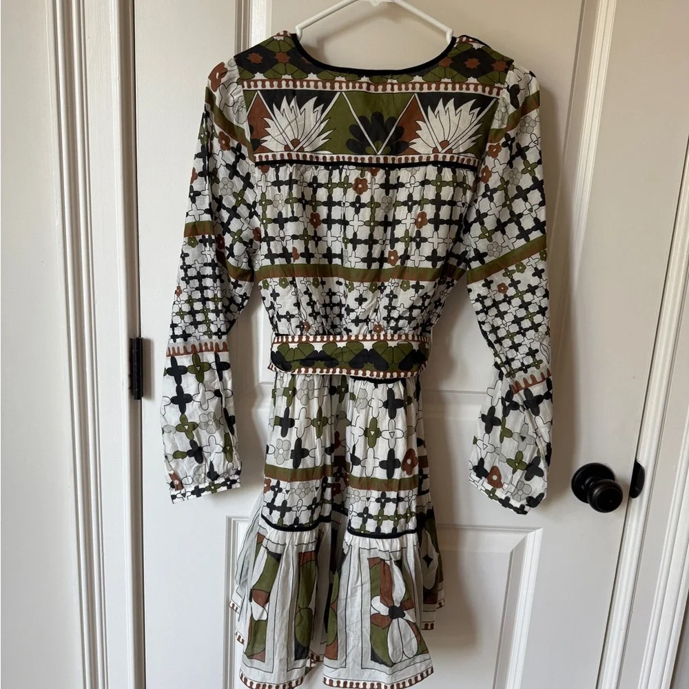 Cleobella Multicolor Long Sleeve Dress - Picture 3 of 5